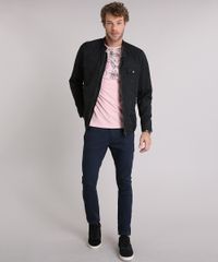 Camiseta-Masculina-Slim-Fit-com-Estampa-Floral-Manga-Curta-Gola-Careca-Rosa-9197265-Rosa_3