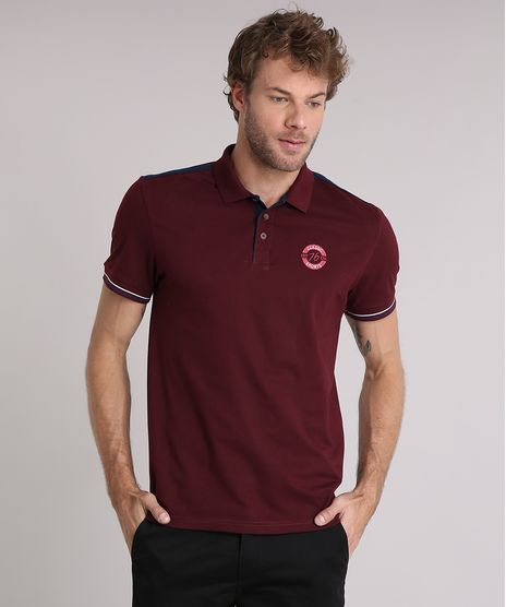 Polo-Masculina--Sports--Manga-Curta-Vinho-8783876-Vinho_1