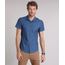 Camisa-Masculina-Slim-com-Bolso-Manga-Curta-Azul-8852709-Azul_1