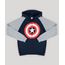 Blusao-Infantil-Capitao-America-Raglan-com-Ziper-e-Capuz-em-Moletom-de-Algodao---Sustentavel-Azul-Marinho-8470810-Azul_Marinho_1