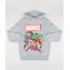 Blusao-Infantil-Os-Vingadores-com-Capuz-Manga-Longa-em-Moletom-de-Algodao---Sustentavel-Cinza-Mescla-8470761-Cinza_Mescla_1