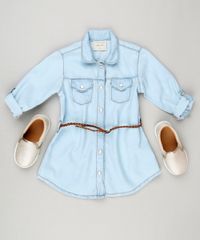 Vestido-Chemise-Jeans-Infantil-com-Cinto-Trancado-Azul-Claro-9170302-Azul_Claro_3