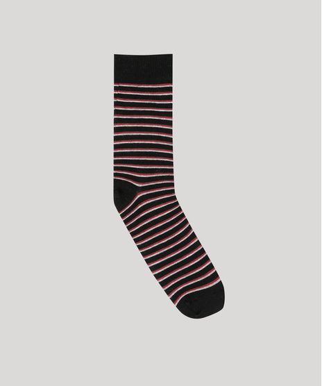 Meia-Masculina-Listrada-Cano-Alto-Preta-9167594-Preto_1