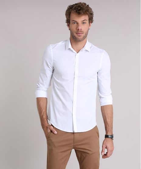 Camisa-Masculina-Slim-Manga-Longa-Branca-7967961-Branco_1