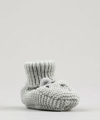 Sapato-Infantil-em-Trico-com-Orelhinhas-Cinza-9075318-Cinza_2