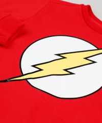 Blusao-Infantil-The-Flash-em-Moletom-Gola-Careca-Manga-Longa-Vermelho-9170873-Vermelho_3
