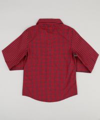 Camisa-Infantil-Xadrez-com-Bolsos-Manga-Longa-Vermelha-8912004-Vermelho_2