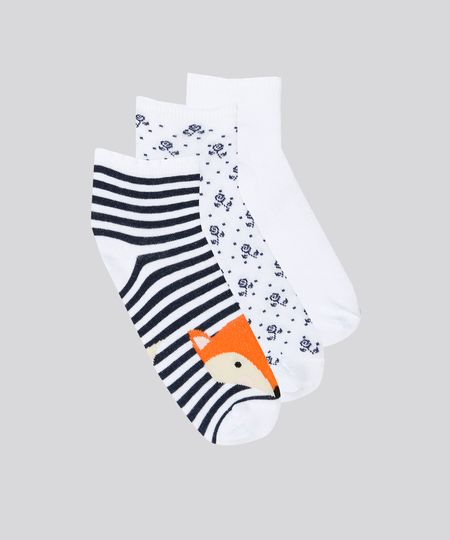 Kit-de-3-Meias-Femininas-Cano-Medio-Estampadas-Multicor-9146511-Multicor_1