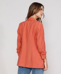 Blazer-Feminino-Longo-com-Bolsos-Manga-7-8-Coral-9970887-Coral_2
