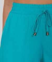 Short-Saida-de-Praia-Feminino-Maquinetado-com-Cordao-Verde-Agua-9974991-Verde_Agua_4