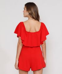 Macaquinho-Feminino-Ombro-a-Ombro-com-Bolsos-e-Cinto-Manga-Curta-Vermelho-9976257-Vermelho_2