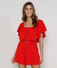 Macaquinho-Feminino-Ombro-a-Ombro-com-Bolsos-e-Cinto-Manga-Curta-Vermelho-9976257-Vermelho_6