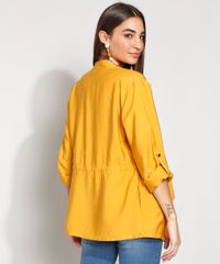 Parka-Feminina-Assimetrica-com-Bolsos-e-Cordao-Mostarda-9814429-Mostarda_2