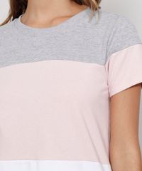 Pijama-de-Moletom-Feminino-Manga-Curta-com-Recortes-Multicor-9971450-Multicor_3