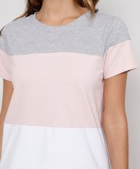 Pijama-de-Moletom-Feminino-Manga-Curta-com-Recortes-Multicor-9971450-Multicor_5