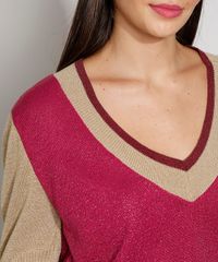 Sueter-de-Trico-Feminino-com-Lurex-Decote-V-Rosa-Escuro-9975006-Rosa_Escuro_6 Sueter-de-Trico-Feminino-com-Lurex-Decote-V-Rosa-Escuro-9975006-Rosa_Escuro_6