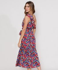 Vestido-Feminino-Midi-Um-Ombro-So-Estampado-de-Borboletas-com-Babado-e-Faixa-para-Amarrar-Alca-Larga-Preto-9978518-Preto_2