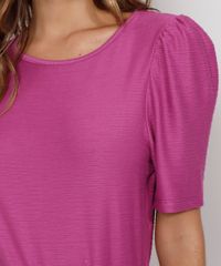 Vestido-Feminino-Curto-Texturizado-com-Babado-e-Faixa-para-Amarrar-Manga-Bufante-Roxo-9976613-Roxo_4