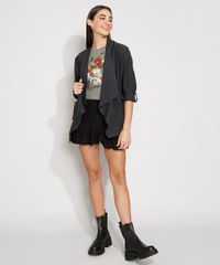Camiseta-Feminina-Manga-Curta--Soul-Full-Of-Sunshine--Decote-Redondo-Verde-Militar-9981733-Verde_Militar_3