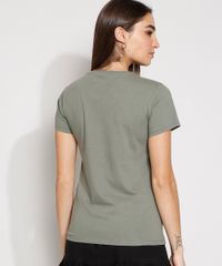 Camiseta-Feminina-Manga-Curta--Soul-Full-Of-Sunshine--Decote-Redondo-Verde-Militar-9981733-Verde_Militar_4