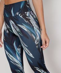 Calca-Legging-Feminina-Esportiva-Ace-Estampada-de-Folhagem-com-Micro-Furos-Azul-Marinho-9977163-Azul_Marinho_4
