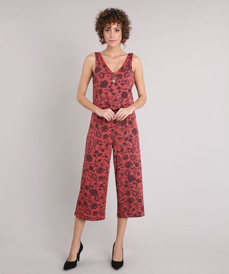 Macacao-Feminino-Pantacourt-Floral-Regata-Decote-V-Laranja-9216699-Laranja_1