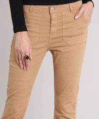 Calca-Feminina-Flare-Cintura-Alta-Caramelo-9031173-Caramelo_4