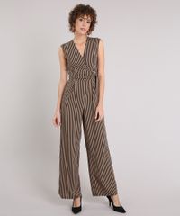 Macacao-Feminino-Listrado-com-Argola-e-Faixa-Decote-V-Kaki-9042578-Kaki_1