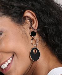 Brinco-Feminino-com-Pingente-Redondo-Dourado-9034376-Dourado_2