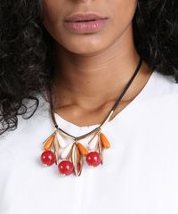 Colar-Feminino-com-Pingentes-de-Acrilico-Preto-9034334-Preto_2