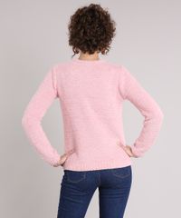 Sueter-Feminino-Basico-em-Trico-Felpudo-Manga-Longa-Decote-Redondo-Rose-8833894-Rose_2