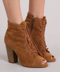 Bota-Ankle-Boot-Feminina-com-Amarracao-Salto-Alto-Caramelo-9132850-Caramelo_2