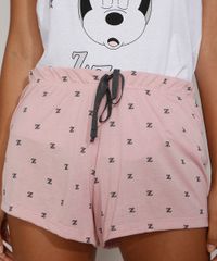 Pijama-Feminino-Mickey-Manga-Curta-Raglan-Metalizado-Branco-9974458-Branco_4