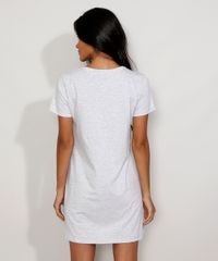 Camisola-Feminina--Love-Your-Beautiful-Self--Manga-Curta-Cinza-Mescla-9974460-Cinza_Mescla_3
