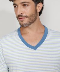 Pijama-Masculino-Lupo-com-Listras-Manga-Curta-Branco-9971833-Branco_4