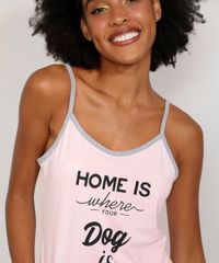Pijama-Feminino-Regata--Home-is-Where-Your-Dog-is--Rosa-Claro-9972749-Rosa_Claro_5