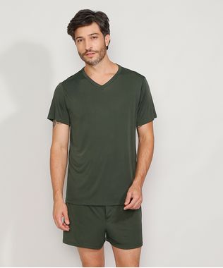 Pijama-Masculino-D-Noite-Manga-Curta-Verde-Militar-9974563-Verde_Militar_1