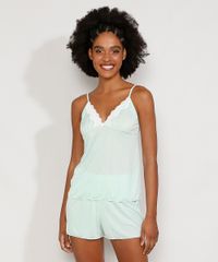 Short-Doll-Feminino-com-Renda-Verde-Claro-9982930-Verde_Claro_1