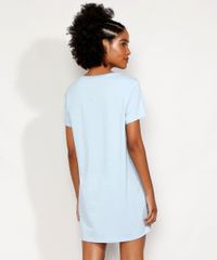 Camisola-Feminina-Flores-Manga-Curta-Azul-Claro-9972750-Azul_Claro_3