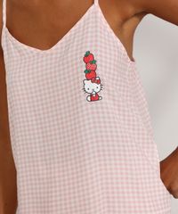Pijama-Feminino-Regata-Hello-Kitty-Estampado-Xadrez-Vichy-Rosa-Claro-9978871-Rosa_Claro_6