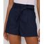 Short-Feminino-Clochard-Cintura-Alta-Alfaiataria-com-Bolsos-e-Faixa-para-Amarrar-Azul-Marinho-9983098-Azul_Marinho_1
