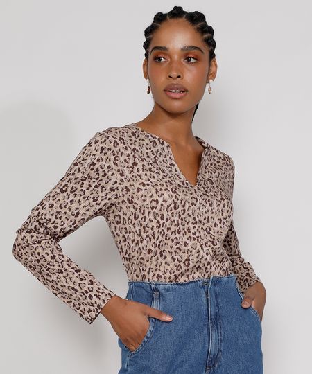 Blusa-Feminina-Manga-Longa-Estampada-Animal-Print-Onca-Decote-V-Kaki-Claro-9975394-Kaki_Claro_1 Blusa-Feminina-Manga-Longa-Estampada-Animal-Print-Onca-Decote-V-Kaki-Claro-9975394-Kaki_Claro_1