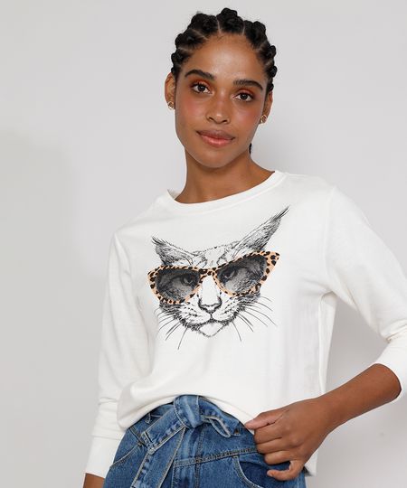 Blusa-de-Moletom-Gato-com-Oculos-Decote-Redondo-Off-White-9981468-Off_White_1 Blusa-de-Moletom-Gato-com-Oculos-Decote-Redondo-Off-White-9981468-Off_White_1