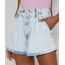 Short-Jeans-Feminino-Gode-Cintura-Super-Alta-Marmorizado-com-Pences-Azul-Claro-9985651-Azul_Claro_1