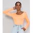 Blusa-Feminina-Basica-Manga-Longa-Decote-Redondo-Laranja-Claro-8578638-Laranja_Claro_1