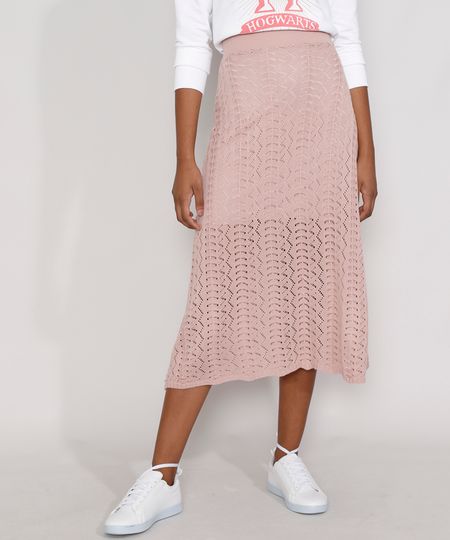 Saia-de-Trico-Feminina-Midi-Rose-9981900-Rose_1