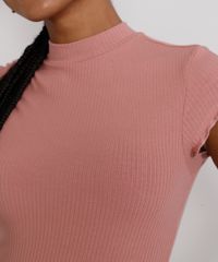 Blusa-Feminina-Canelada-com-Frufru-Manga-Curta-Gola-Alta-Rose-9943282-Rose_6