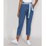 Calca-Jeans-Feminina-Mom-Cintura-Super-Alta-com-Lenco-Estampado-Azul-Medio-9985791-Azul_Medio_1