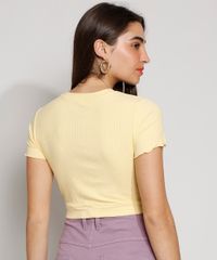 Blusa-Feminina-Manga-Curta-Cropped-Canelada-com-Bordado-Bob-Esponja-Decote-Redondo-Amarelo-Claro-9982378-Amarelo_Claro_4