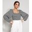 Blusa-Feminina-Manga-Bufante-Estampada-Pied-de-Poule-Decote-Reto-Preta-9982021-Preto_1